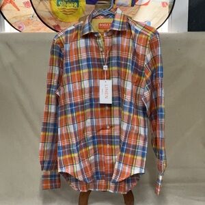 NWT men’s long sleeve button down INSERCH shirt